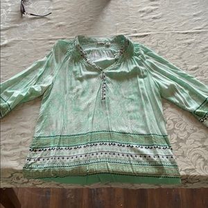 3/4 sleeve spring shirt